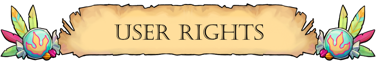 User Rights